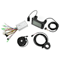 Miniatyrbillede 5 af 8: 36V 48V børsteløs motorkontrol S900 LCD-skærm 130X tommelgas 8C Power Assist Sensor Kit til elcykel