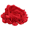 Miniatyrbillede 2 af 8: Kvinder Børn Blomsterform Mode Elastisk badehætte Langt hår badehætte (rød)