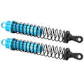Miniatyrbillede 7 af 8: 2 stk RC 144mm oliefyldt justerbar støddæmper til HSP / HPI / AXIAL 1/8 RC bil Blå