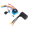 Pikkukuva 4 / 8: 3650 3600KV harjaton ESC ja 120A harjaton moottori Vedenkestävä RC-auton osa 1:10 RC-autolle ja 1/8 RC-autolle