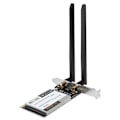 Miniatyrbillede 8 af 8: Trådløst netværkskort AR9220 300M PCI stationær computer Dual Band 2,4/5GHz WiFi-adapter