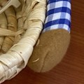 Miniatyrbillede 4 af 8: Sød Tegneseriebjørn Opbevaringskurv Halm Opbevaringskurv til Skrivebords Kontor Soveværelse M