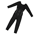 Miniatyrbillede 3 af 8: Åndbar One Piece Shapewear Polyuretan Magløftende Underundertøj Mavekontrol Body Shaper Sort L