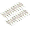 Miniatyrbilde 3 av 8: Olivenformet fjærfiskeutstyr Agnsbur av kobberlegering Spiral Inline Feeder Lokker