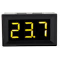 Miniatyrbillede 3 af 7: Digital Voltmeter 0,56 tommer to-trådet DC 2,5-30V Digital LED-display spændingsmåler (gul)