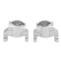 Pikkukuva 7 / 8: 1 Pari Alumiiniseos Etu C-Istuin CNC C-Hub Axial RBX10 Ryft 1/10 RC-Mönkijäautolle Osia Hopea