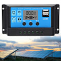 Miniatyrbillede 7 af 8: Solcelleladningsregulator LCD Dobbelt USB PWM Cell Panel Regulator med automatisk belastningsidentifikation 12V 24V40A