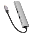 Miniatyrbild 7 av 8: 5-i-1 Typ C till HDMI Hub 4K x 2K 30Hz TV-projektor Videoadapter USB 3.0 2.0 dockningsstation