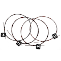 Miniatyrbilde 4 av 8: 4 stk fluorcarbon strenger for gitar eller ukulele Universal StringsTX-3