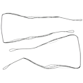 Miniatyrbilde 1 av 8: 12 tråder Tradisjonell recurve bueskyting buesnor Polyester erstatningsbue snor