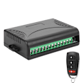 Miniatyrbild 4 av 8: Fjärrkontrollomkopplare AC85250V 4-vägs Intelligens Signal Lamp Controller Sändare Mottagare