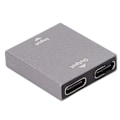 Miniatyrbild 3 av 8: USB C Splitter Hub Enkelriktad dubbla portar 2 i 1 PD snabbladdningsadapter för telefoner Bärbara datorer Surfplattor