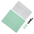 Miniatyrbillede 7 af 8: Tysk Tablet Etui med Tastatur til IOS Tablet Air 4 5 10,9 Tommer til IOS Tablet Pro 11 Tommer 32,8ft Smart Tastatur Etui Grøn