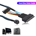 Pikkukuva 6 / 8: SAS-kaapeli SFF8643 - SFF8639 15P Power Line MINI Server Connector HDD-sovitin