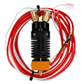 Miniatyrbilde 3 av 8: 2 In 1 Out Hotend Kit 2 Farger Metall 12V 3D-skriverekstruder med silikonskyddsskruer for Ender 3 for CR10S Pro 24V