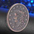 Miniatyrbillede 7 af 8: 1817 USA 1 Cent Messing Vintage Samleobjekt Mønt Mindemønt