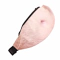 Miniatyrbillede 8 af 8: Mavebæltetaske PU Læder 3D-print Dadbod Mave Vandafvisende Vandafvisende Justerbar Sjov Fanny Pack