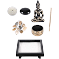 Miniatyrbillede 7 af 7: Buddhastatuette Varmlys Røgelsesholder Hjemindretningspresen