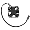 Pikkukuva 1 / 8: RACKET 35 mm moottorin jäähdytyspuhallin 8,5 V / 21000 RPM 1/10 1/12 1/8 RC-anturilla varustettuun harjattomaan moottoriin, hopea