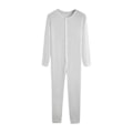 Miniatyrbillede 1 af 3: Hvid XL Mænds Onesie Lange Underbukser Nat Pyjamas