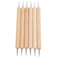 Pikkukuva 6 / 7: 6 kpl Double End Tracing Dotting Stylus Fast Grip Gravering Stylus Set nahkaveistojen DIY-projekteihin