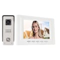Miniatyrbillede 4 af 8: Dørklokke Intercom System 7-tommer TFT-skærm Nattesyn Vandafvisende til Hjemlejlighed 100 til 240V EU-stik