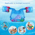 Miniatyrbillede 6 af 7: Børnesvømmesvest Tegneserie Børneflydere med Skuldersele Arm til Baby Børn Hav Strand Pool