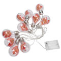 Miniatyrbild 2 av 8: 10LED Maple Leaf String Light 4m Halloween Bulb String Lamp for Festival Home Courtyard Decoration