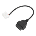 Miniatyrbild 1 av 8: Byte av 12-stifts OBDII-hankontakt för diagnosomvandlare för Tesla Model S X 2012-2015