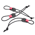 Miniatyrbilde 3 av 8: 3 stk Fiske Stang Hurtigkobling Knyttekoppling for stangstativ Organizer Elastiske snorer