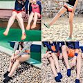 Miniatyrbillede 3 af 4: Vandstøvler Unisex Sommer Strand Aqua Dykning Sokker Anti-slip Sandal Blå
