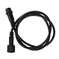 Miniatyrbilde 3 av 8: Hastighetssensor forlengningskabel 3-polet hunn til hann forlengningssnor for Bafang BBS01 BBS02 BBHD midtmotor 60 cm