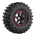 Miniatyrbilde 4 av 8: 4 stk 1:10 RC Crawler Gummi Dekk Inner Sponge Wheel 701A-7006L Dekk for HSP