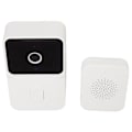 Miniatyrbillede 3 af 8: WIFI Video Dørklokke HD 1080P IR Nattesyn Fjernbetjent Visuel Intercom Dørklokke til Hjemmet Hvid