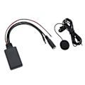 Miniatyrbillede 3 af 8: Bilradio lydindgangskabel Bluetooth 5.0 Media Aux Adapter Med Mikrofonudskiftning til A2 A3 A4 TT 2006