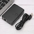 Miniatyrbillede 5 af 8: Switcher Bærbar Netværkskonverter 2-i-1-ud Engineering Plastic Shell Mini Desktop