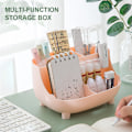 Miniatyrbillede 5 af 8: Makeup Multi Grid Organizer Kosmetisk Opbevaringsboks Kontor Desktop Diverse Beholder Hjem Make Up Display Stativ