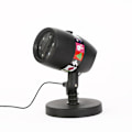 Miniatyrbillede 2 af 5: Jul LED-projektør IP44 Vandafvisende Snefaldsprojektørlampe til Have Græsplæne Terrasse EU-stik