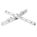 Miniatyrbillede 6 af 8: RC aluminiumlegering forreste bagkofanger til Axial SCX24 90081 1/24 RC bilopgraderingsdele Sølv