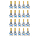 Miniatyrbillede 7 af 8: 20 STK 3107 Lydstyrkeknapper Walkie Talkie Aluminiumlegering Passer til UV5R BF‑888S TK3107