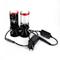 Miniatyrbillede 4 af 8: 2 stk H4 LED Forlygte Pære MINI Dobbelt Lys Super Lys Spotlight Forlygte Projektor Linse til Bil Motorcykel