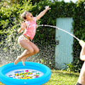 Miniatyrbillede 5 af 6: Oppustelige børnepools Blow Up Family Pool Vandlege Bærbare pools til haven udendørs