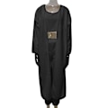 Miniatyrbillede 2 af 3: Teddy Lounge Wear Sæt Kvinder 3-delt Tracksuit Sæt Sort