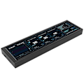 Miniatyrbillede 7 af 8: 8,8-tommer computer temperaturmonitor 1920x480 60Hz til AIDA64 CPU GPU SSD Data Temperaturmonitor til Raspberry Pi til Windows Sort