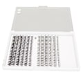 Miniatyrbild 7 av 8: 240 st Faux Lash Extensions Set 12 rader Varierade längder Platta rötter Avsmalnande ändar Blandade individuella lösögonfransar