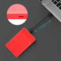 Miniatyrbillede 5 af 8: Harddiskfodral HDD-kabinet Notebook-dele USB3.0 2,5 tommer SATA til USB Solid State SSDRed