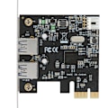 Miniatyrbilde 2 av 8: USB3.0-utvidelseskort 2-porter 5 Gbps hastighet PCIE-kortdatamaskin High-Speed ​​Konverteringsadapter