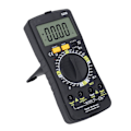 Miniatyrbillede 8 af 8: Digital multimeter Ultratynd Auto Manuel rækkevidde Lys Lyd Alarm Justerbar støttefod Elektrisk tester