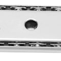 Miniatyrbillede 7 af 7: 2 stk tykt koldvalset stål computerbord tastatur glidebane beslag (hvid)