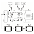 Pikkukuva 1 / 8: AV-valintamodulaattori Professional PAL NTSC -standardi VHF UHF RF -modulaattori kotitelevisiolle 100–240 V EU-pistoke